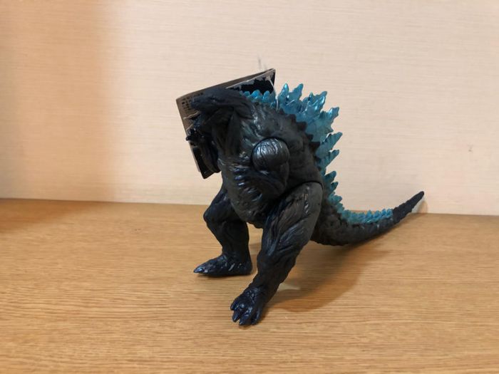 買動漫 Gts 純日貨bandai 電影怪獸系列怪獸惑星18哥吉拉熱線放射版軟膠