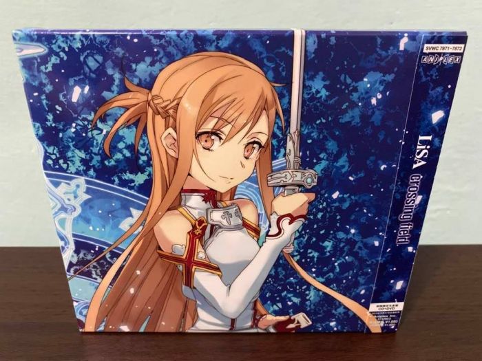 買動漫 刀劍神域sao 日版期間限定盤cd Dvd 盒套 歌詞海報lisa Crossing Field Op1 亞絲娜桐人莉法詩乃愛麗絲