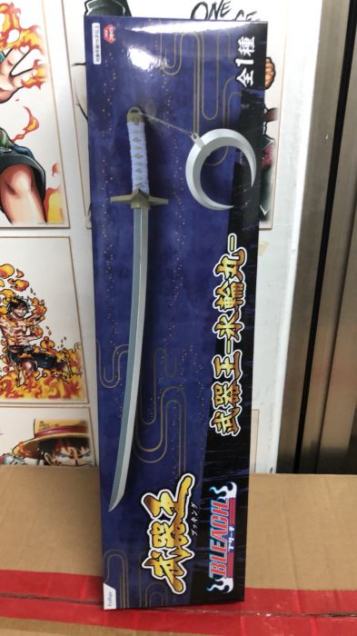 買動漫 海賊星 死神bleach 全新現貨日版景品furyu 武器王冬獅郎斬魄刀冰輪丸不挑盒況