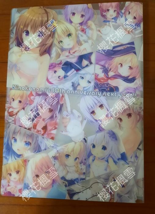 買動漫 櫻花楓雪現貨a4文件資料夾收納冊簿本 Kino Konomi Fgo 點兔東方艦娘碧藍航線