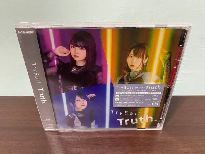 買動漫 沒有心跳的少女beatless 日版通常盤cd Trysail Truth Op 蕾西亞雪花蓮梅忒黛全新