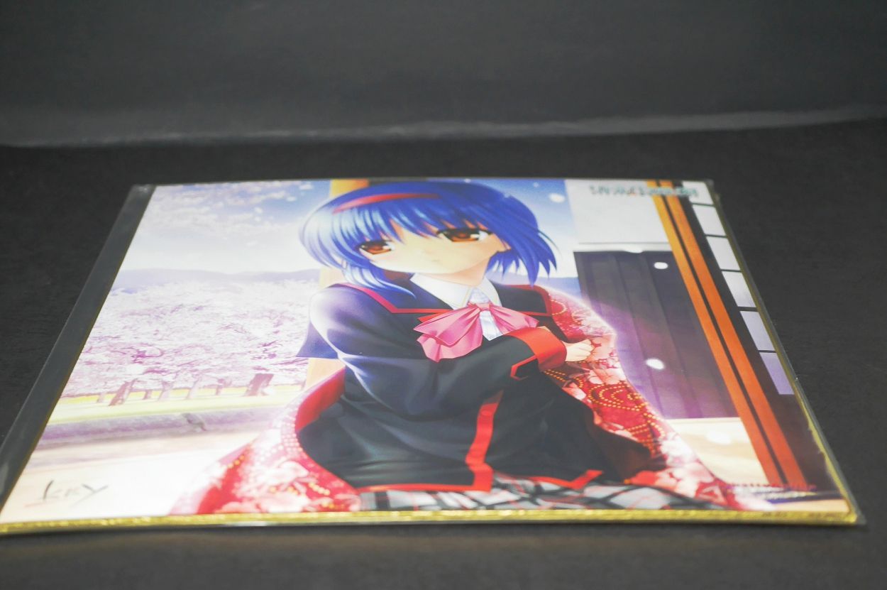 買動漫 Ge小舖 全新現貨 Little Busters 小小破壞者遊戲原畫款複製畫色紙板西園美魚